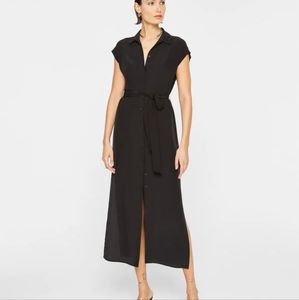 Club Monaco Danielle Silk Dress Black Size 2